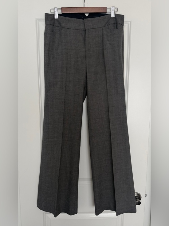 Club Monaco Pants - Club Monaco Women’s Grey/ Black Wool Tailored Trousers/ elegant details Size 6